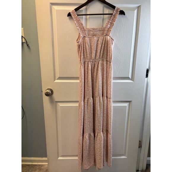 Monterey Pink Floral Maxi Dress Small - Picture 4 of 5